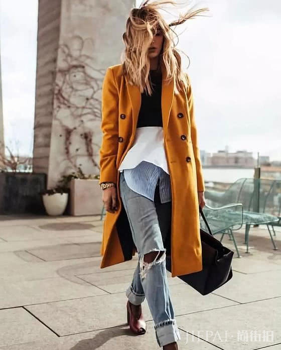 这6款搭配,比羽绒服更优雅的毛呢大衣