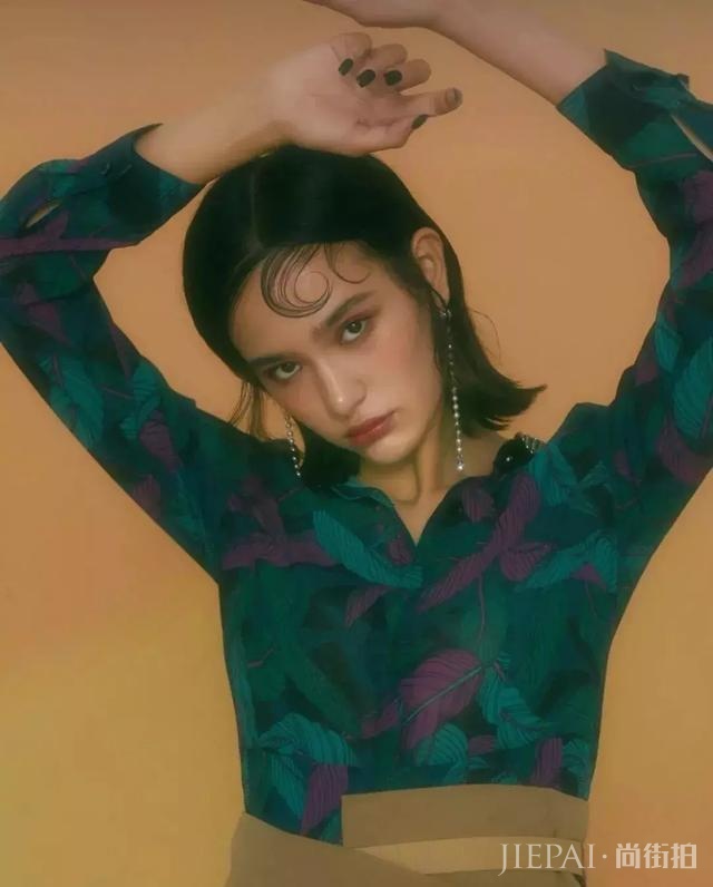 合的发型总能有“换脸”的感觉!