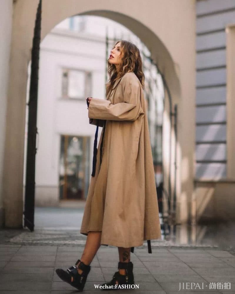 这位时尚博主的高领时髦 懂的人都爱!