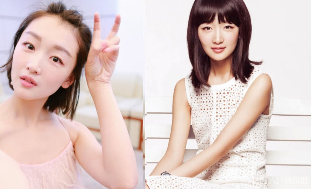 赖美云齐肩短发清新又可爱,显小好多岁!