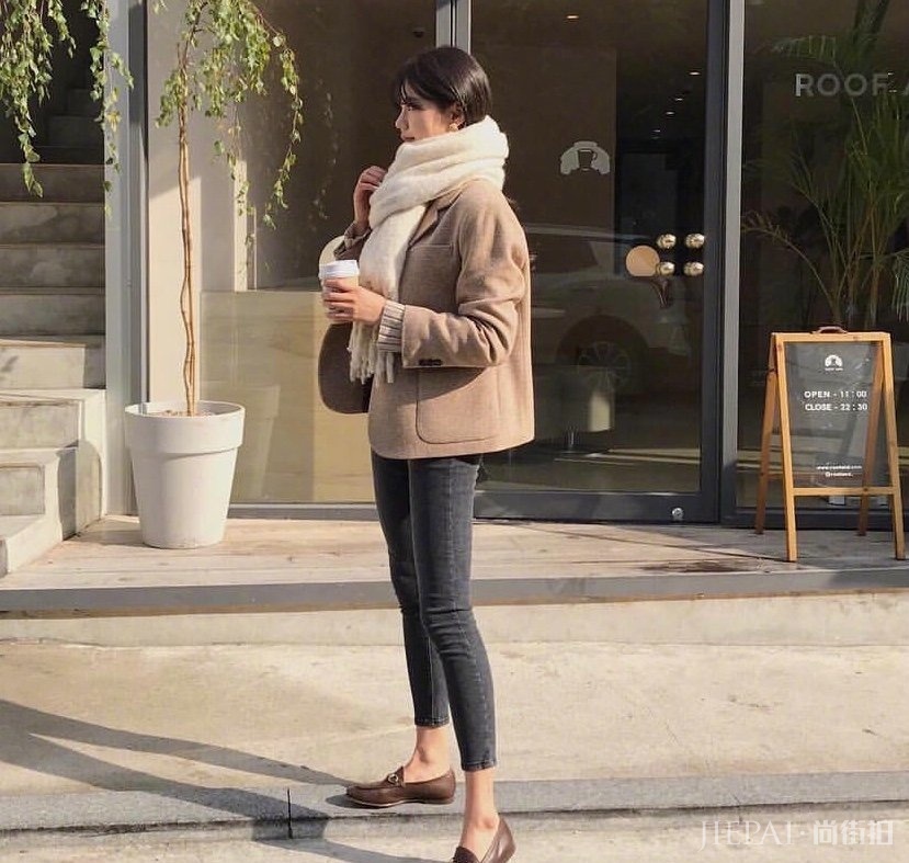冬季这样穿,矮个子也可以拥有2米大长腿!