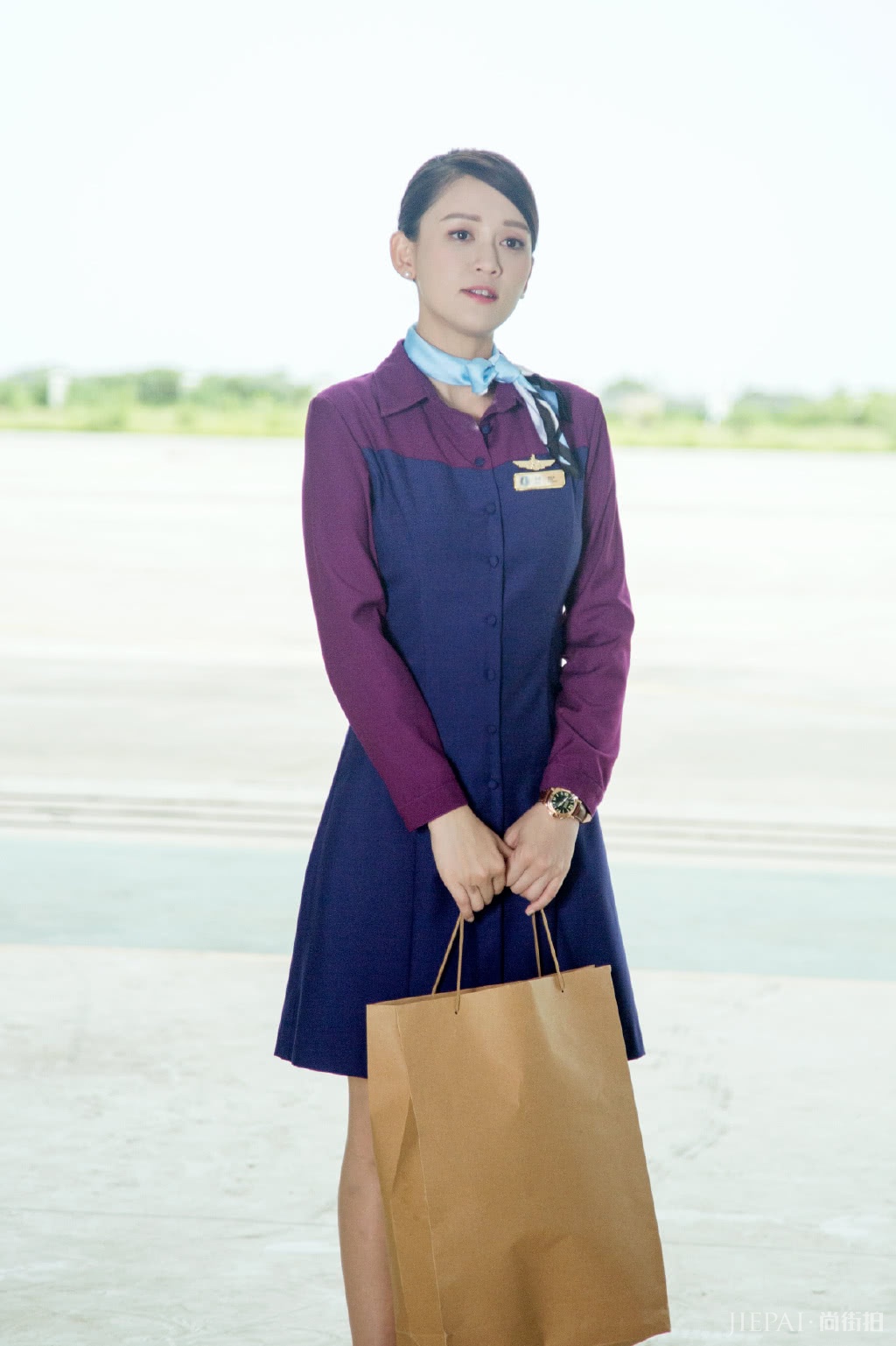 陈乔恩穿蓬蓬裙扮嫩成功，硬是穿出了18岁的模样，真漂亮