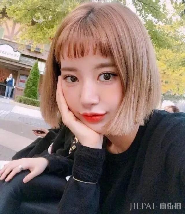 合的发型总能有“换脸”的感觉!