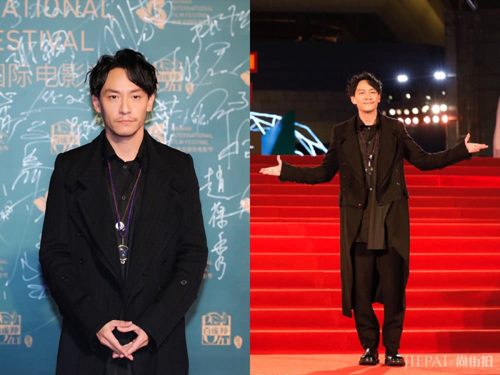 尼古拉斯凯奇大变样,一脸胡子穿西装,成全场焦点