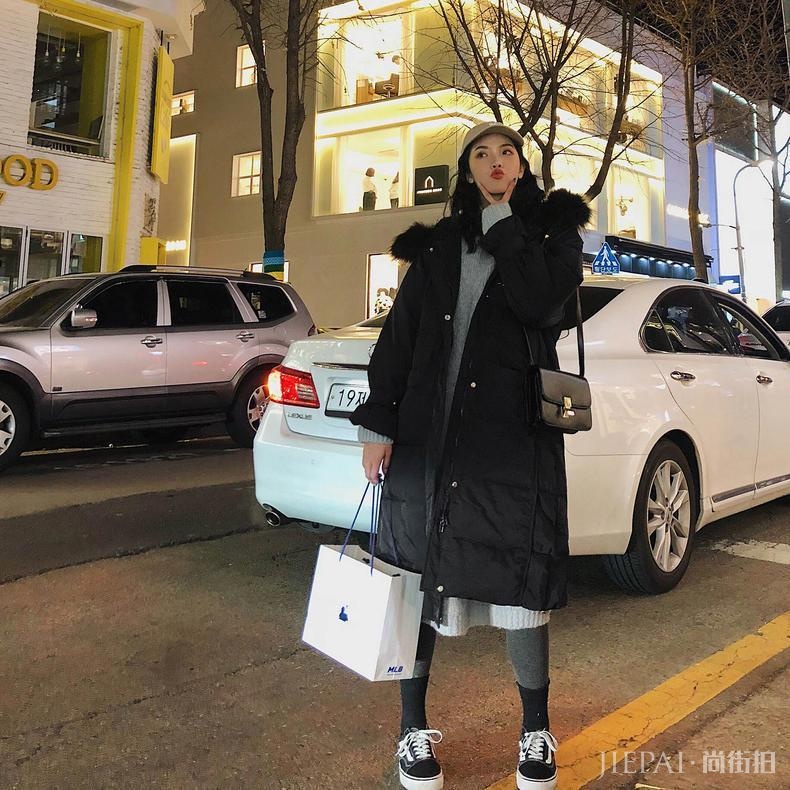 棉衣内搭连衣裙, 这样搭起来时髦减龄魅力十足