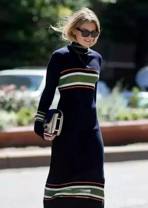 这样穿真的是美炸了，露出脚踝显高还显腿细