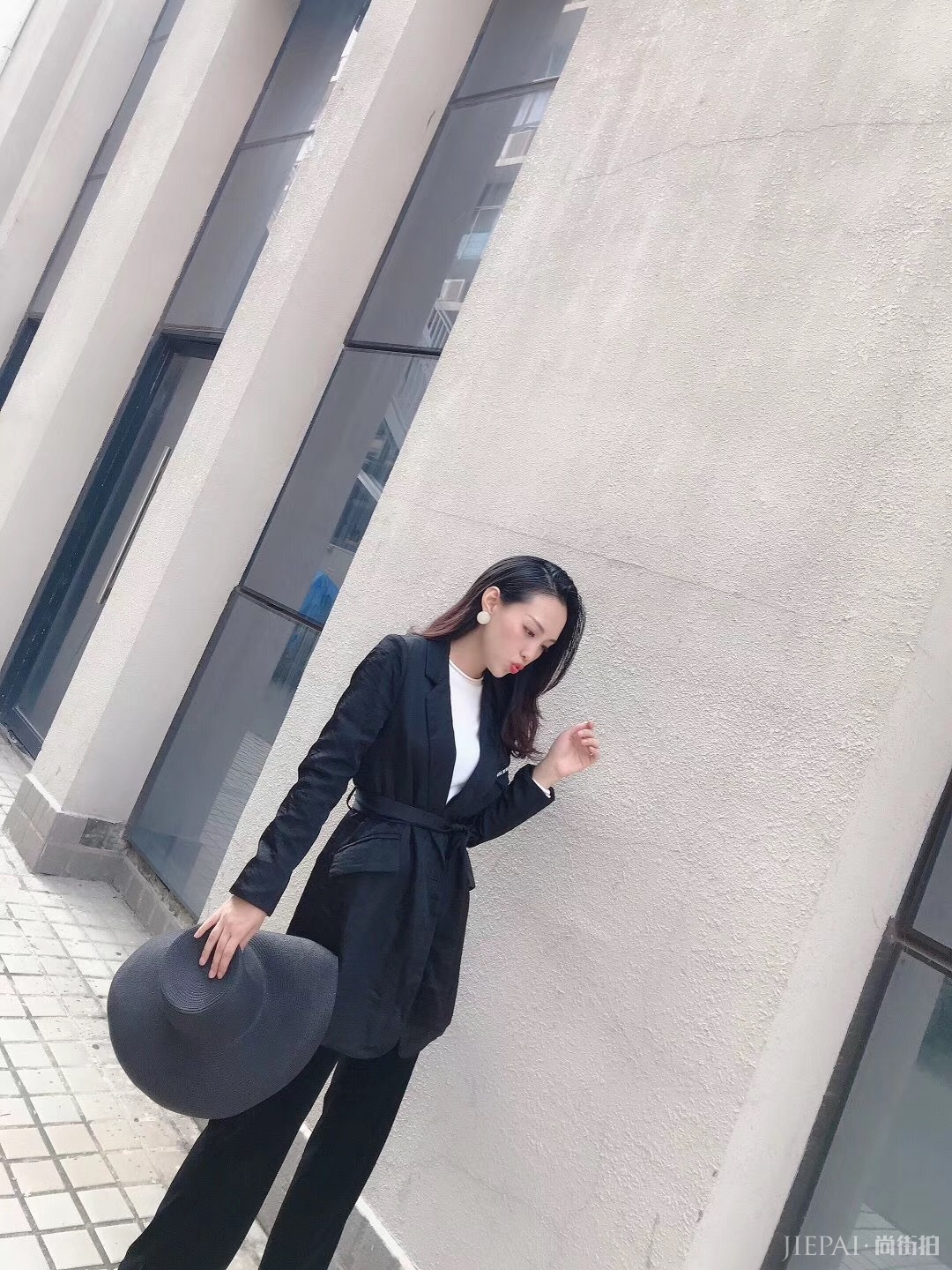 高领毛衣+过膝靴，这身搭配好看到没朋友