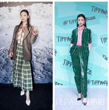 圣诞节来了？约会穿搭一定要学明星来点红配点绿才行！