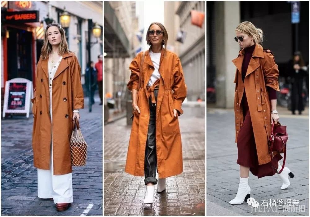除了黑灰驼，秋冬这三种颜色也很不错