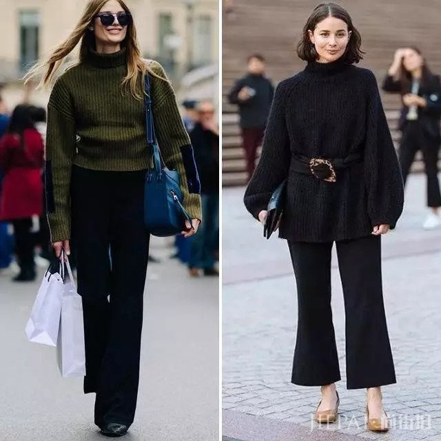 秋冬穿搭高领衫,让你看上去就很时尚!