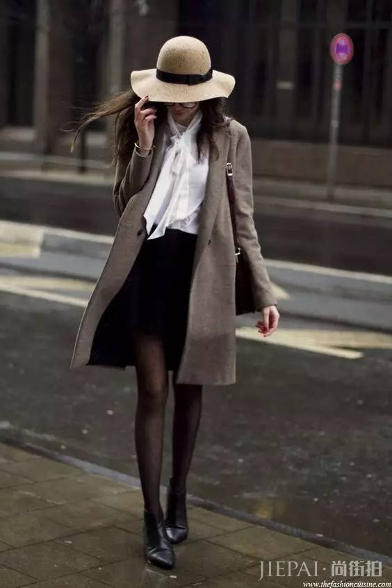 秋冬怎样穿裙子好看又不冷？