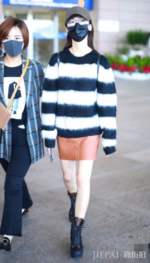 吴谨言增高20厘米却没有跟，这是悬空着在走路了？