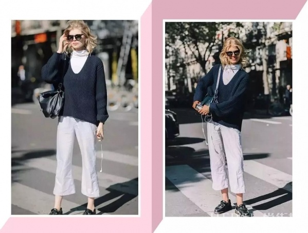 毛衣里面内搭什么衣服好看 这样穿搭时髦炸了