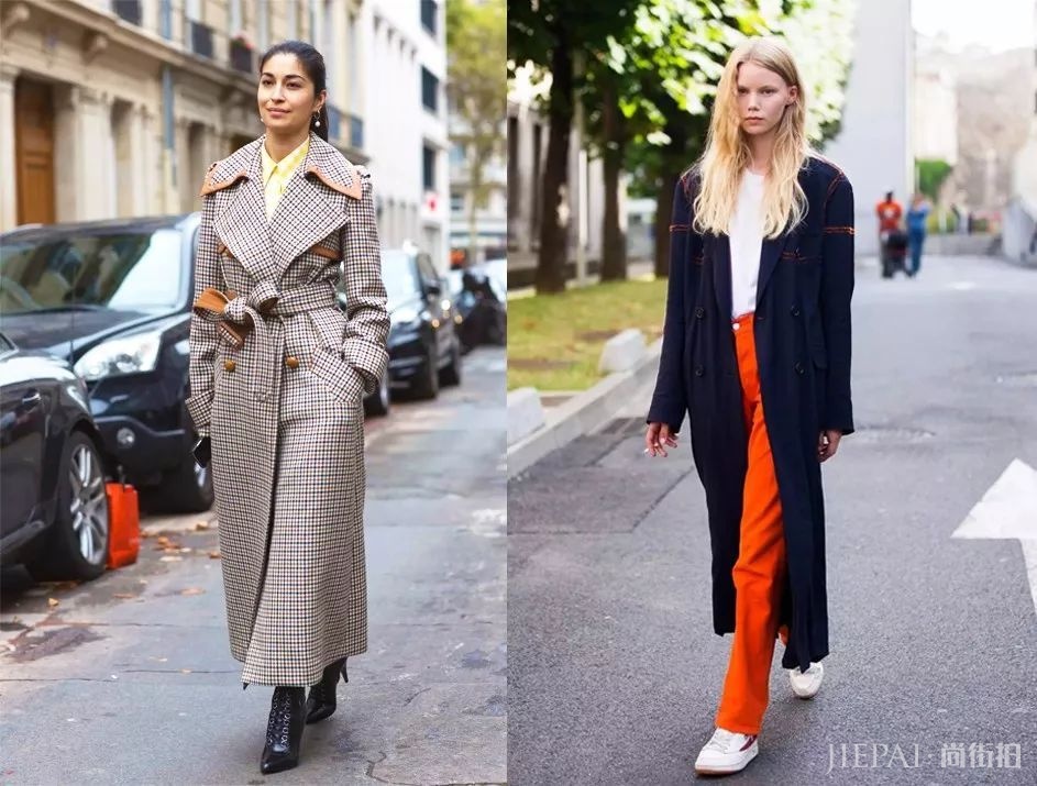 跟着周冬雨学，小个子这样穿长外套才显高 ！