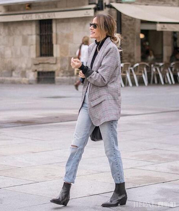 速冻预警开启,高领毛衣加持再冷都不怕!