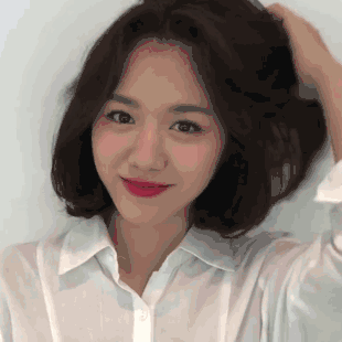 合的发型总能有“换脸”的感觉!