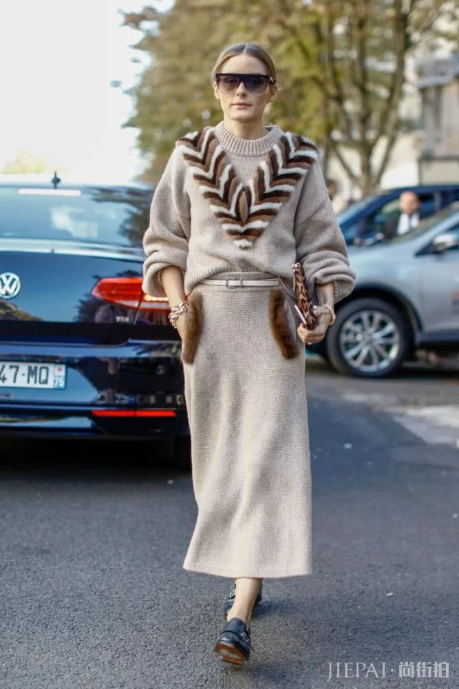 冬日毛衣最显身材的穿法 看看这一篇就明白了