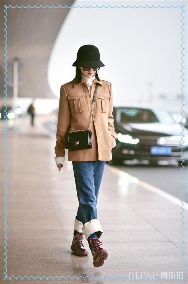 一条阔腿裤就让167景甜变五五分,换回紧身裤吧