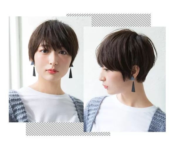 现在流行的短发、中发、长发全都有!