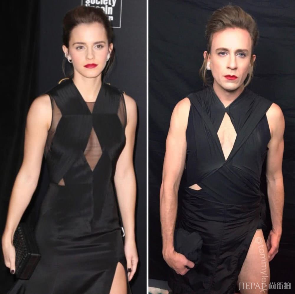 辣眼睛!这个男星靠恶搞好莱坞明星造型居然红了……