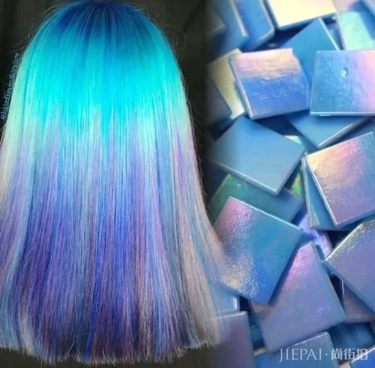 2019流行发色排行榜！蓝紫色比北极星小姐姐还美