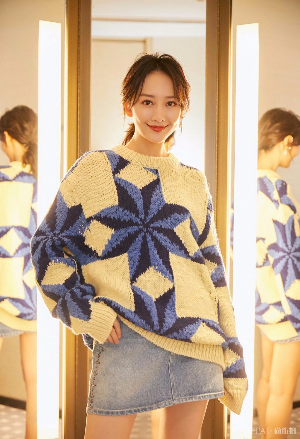 王鸥的穿衣风格和杨幂很像,气质却大不一样!