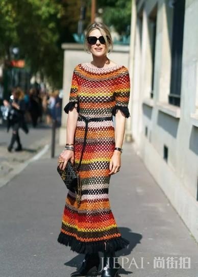 这样穿真的是美炸了，露出脚踝显高还显腿细