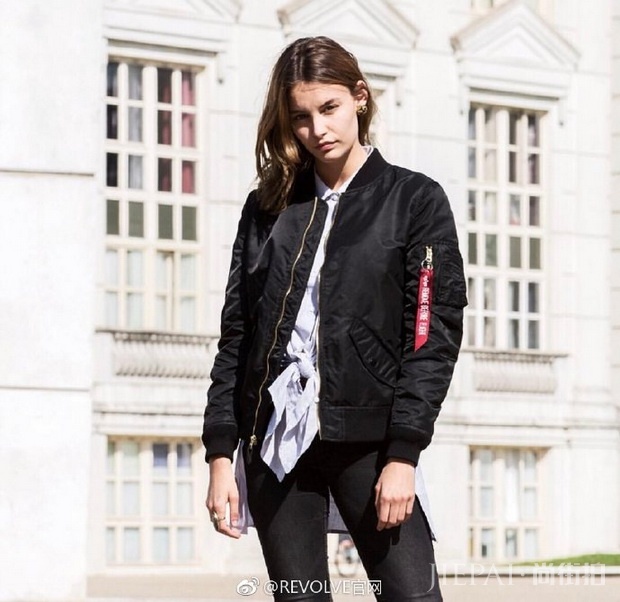 Alpha Industries 洋妞最爱的飞行员夹克