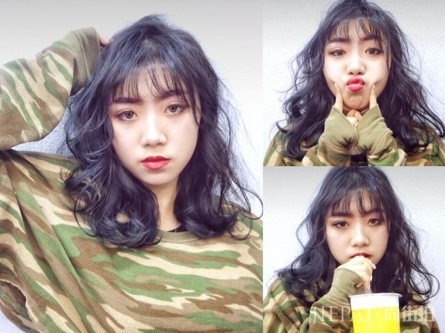 奶奶灰已过时了，2018年流行的是“雾霾蓝”发色，显白显气质！