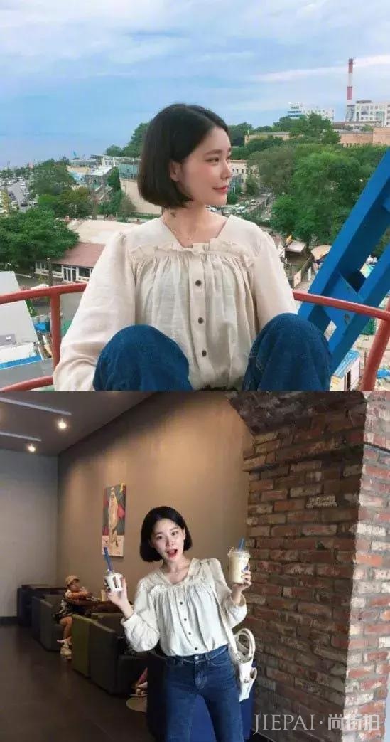 合的发型总能有“换脸”的感觉!