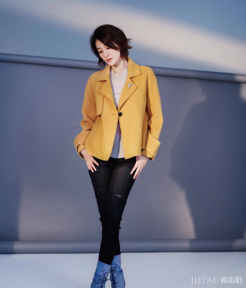 李小冉只不过剪了款短发，大妈变气质女神，惊艳不止一点点