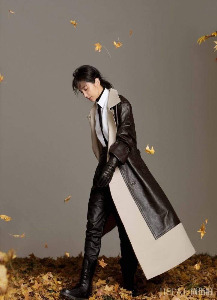 李冰冰一袭粉色裙清新减龄，少女感爆棚