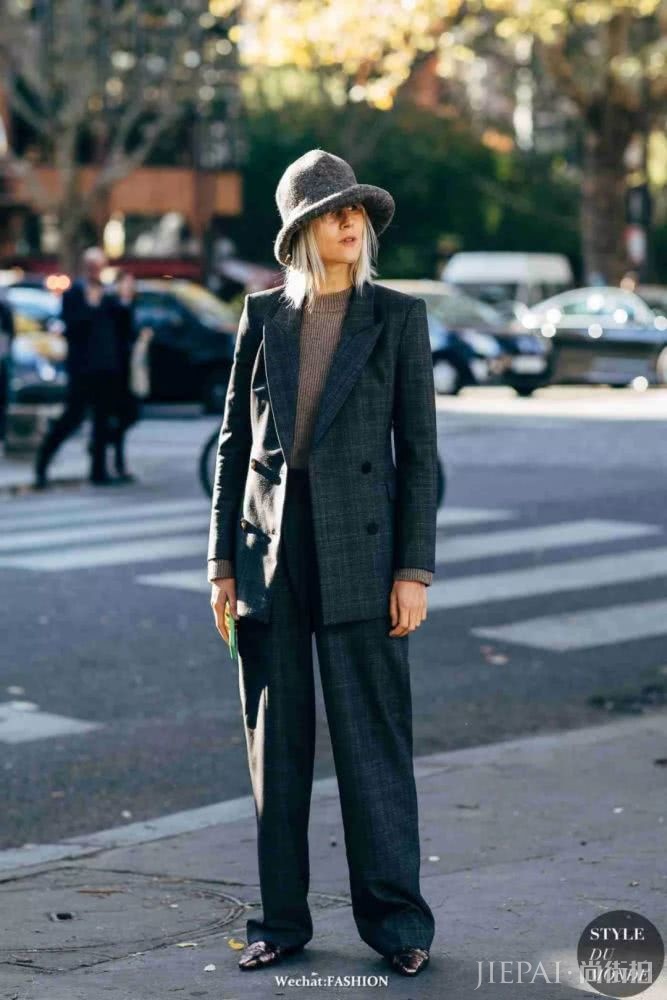 只有女人才懂的Boyish风 是这位时尚博主的拿手好戏