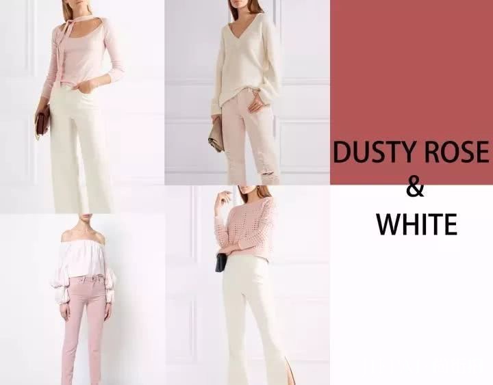 焦糖色最好看?现在“干枯玫瑰粉”才高级百搭