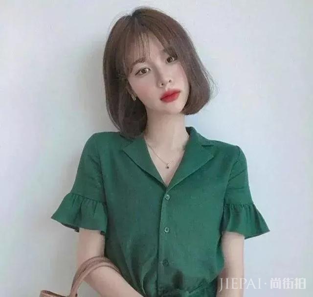 合的发型总能有“换脸”的感觉!