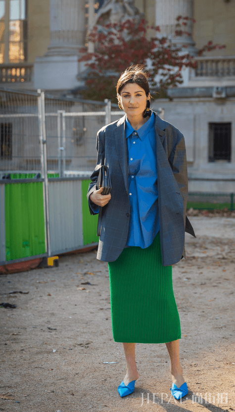 半身长裙配什么鞋子?个性混搭风用脚走出来