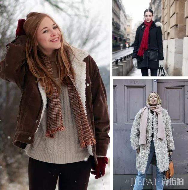 来看看不同身材围巾的各种围法吧！