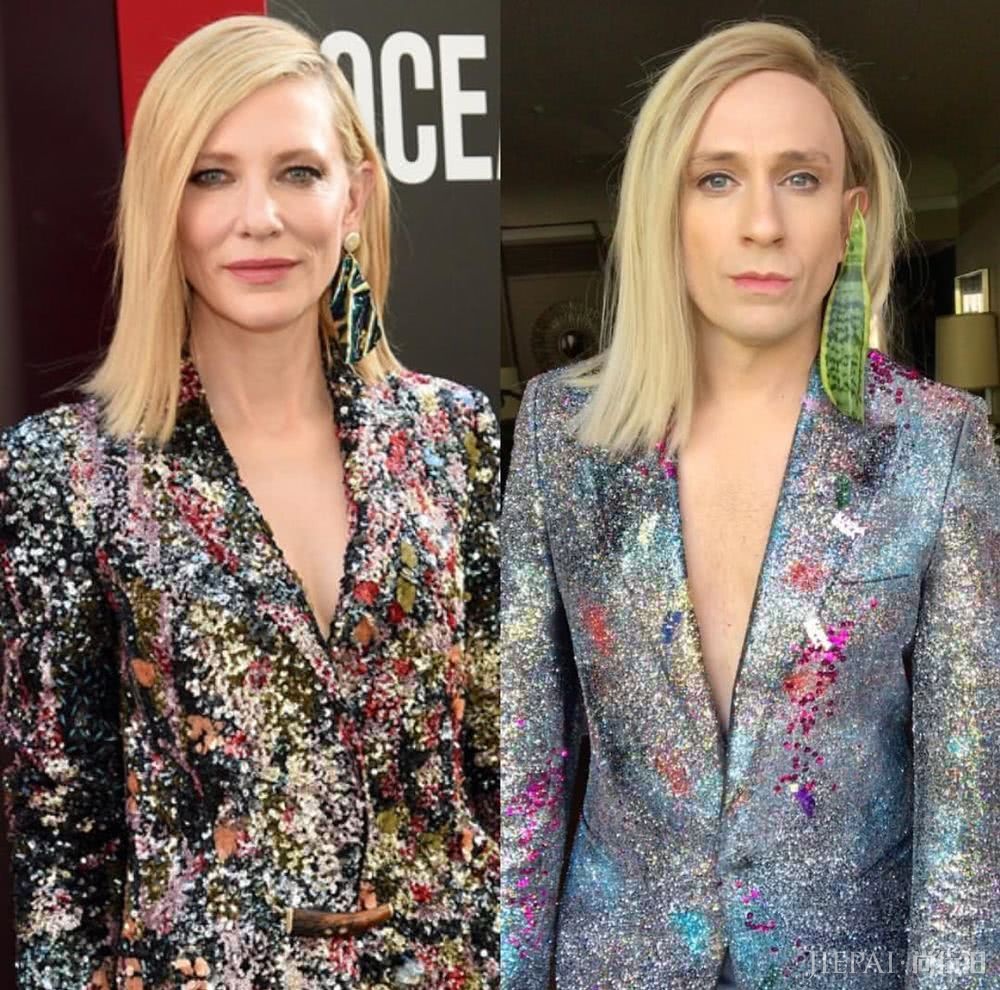 辣眼睛!这个男星靠恶搞好莱坞明星造型居然红了……