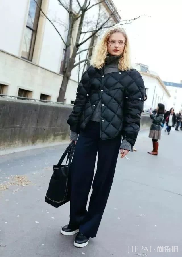阔腿裤+这5款外套，大写的温暖又时髦！