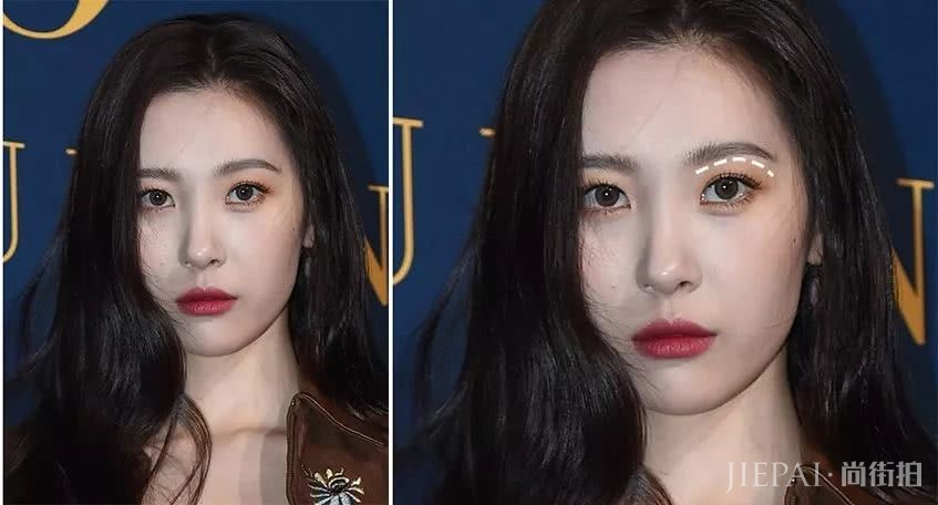 一字眉这么土,现在流行的“微峰眉”好看炸了!