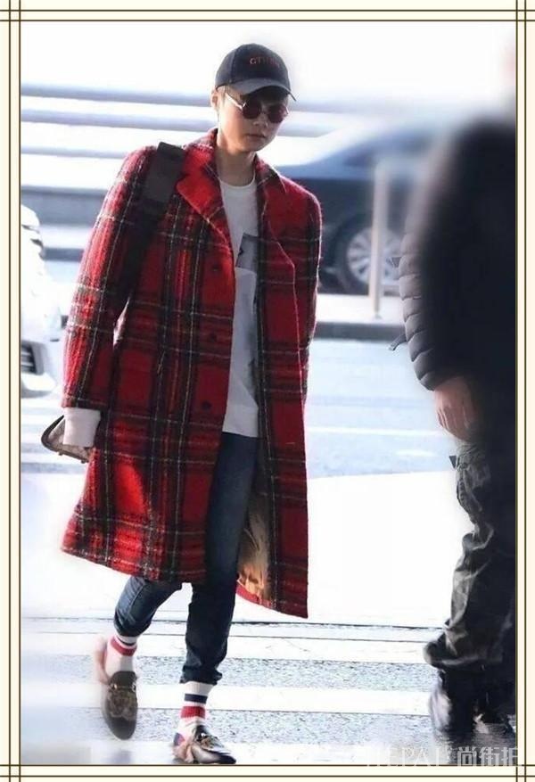 迪丽热巴王子文都在这样穿袜子包裤脚!