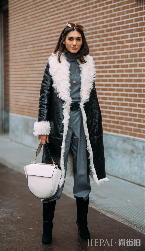 高领纯色毛衣怎么搭配 环绕颈部的温暖魅力