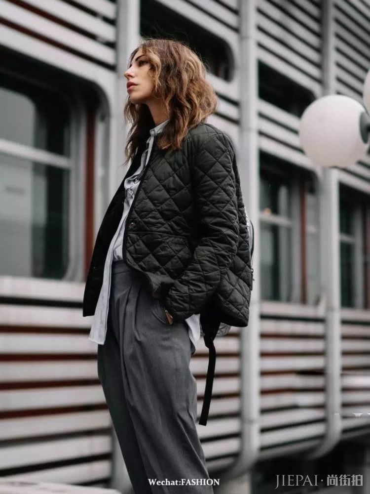 这位时尚博主的高领时髦 懂的人都爱!