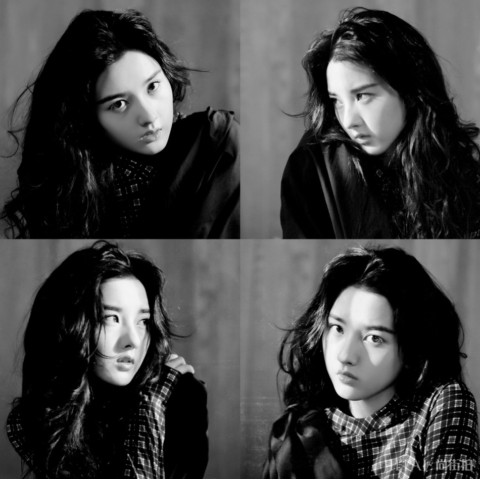 宋祖儿登《ELLE》时尚杂志 斑驳光影下展现少女本真