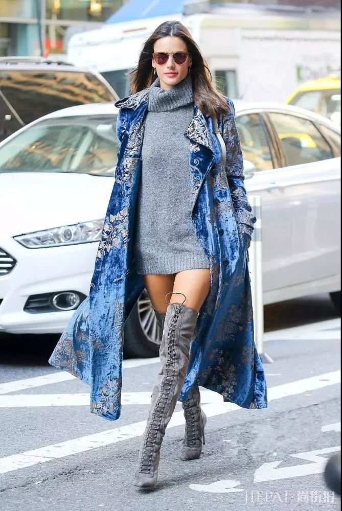 不管什么年龄，女人 都要为自己来双大长靴