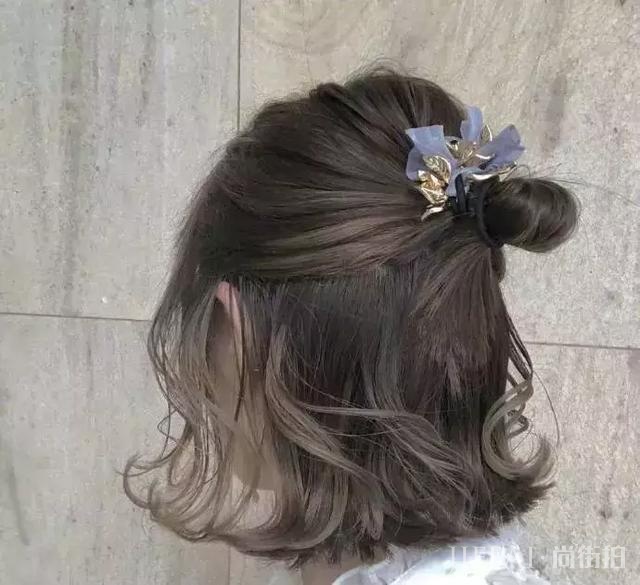 合的发型总能有“换脸”的感觉!