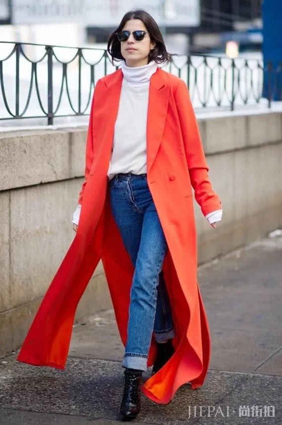 2019年流行珊瑚橙,轻松成为时尚的风向标