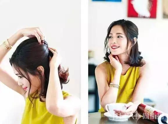 女人头发这样扎起来美的连你自己都嫉妒！
