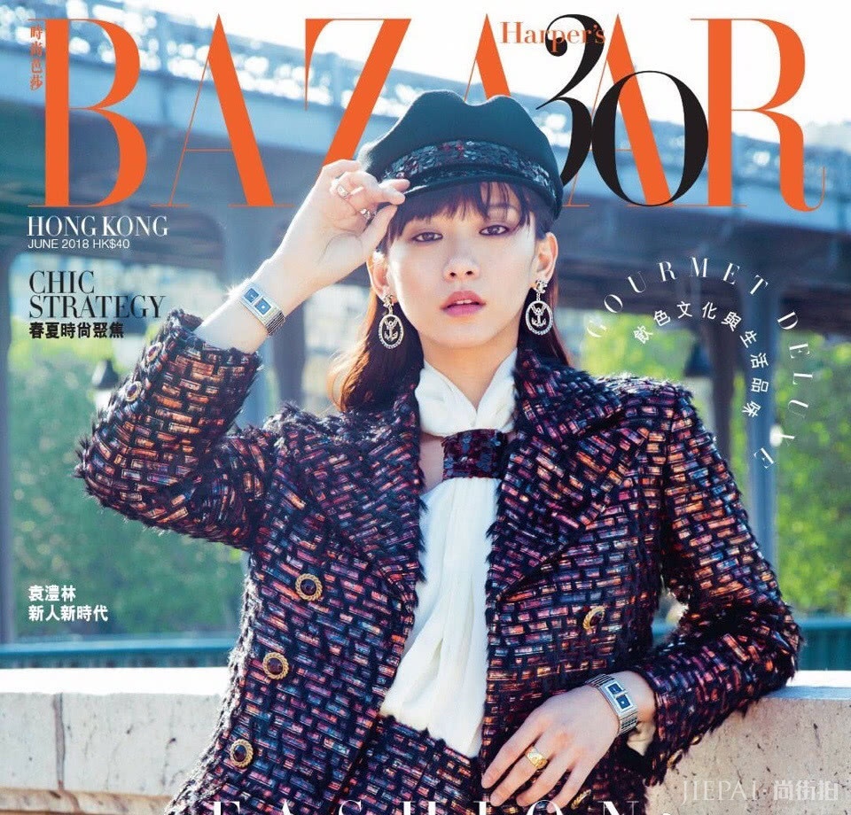 新晋香港宅男女神袁澧林,最近红遍ins。还是一位妥妥的广告女王!