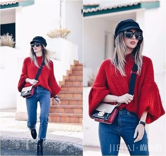 圣诞节最好的应景就是红毛衣